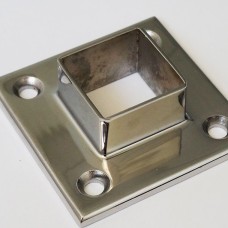 Фланец нержавеющий приварной встык с выступом квадратный Ду 10 Ру 6 AISI 304 10х14х15х10 мм ГОСТ 12821-80