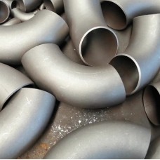 Отвод крутоизогнутый нержавеющий бесшовный приварной 12Х1МФ 45° DN 15 21,3х3,2 мм ГОСТ 17375-2001 тип 3D исп. 1