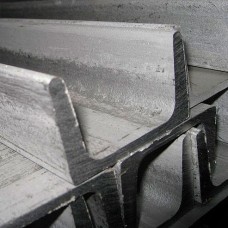 Швеллер нержавеющий г/к с уклоном внутренних граней полок AISI 316L UPN 50 (UNP) 50х38х5х7 мм DIN 1026-1 / EN 10279